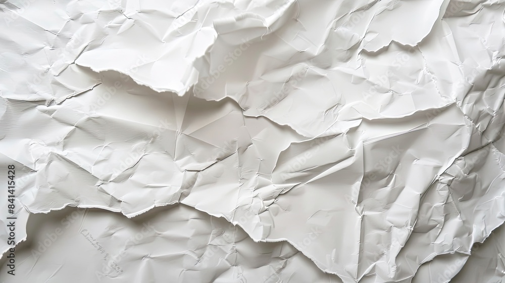Blank white paper texture. Generative AI Blank white paper texture. Generative AI