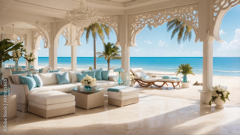 Obraz premium Tranquil Beach House