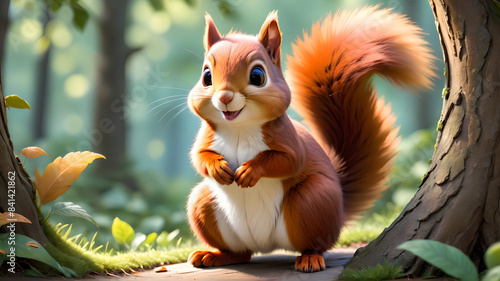 squirrel in the park