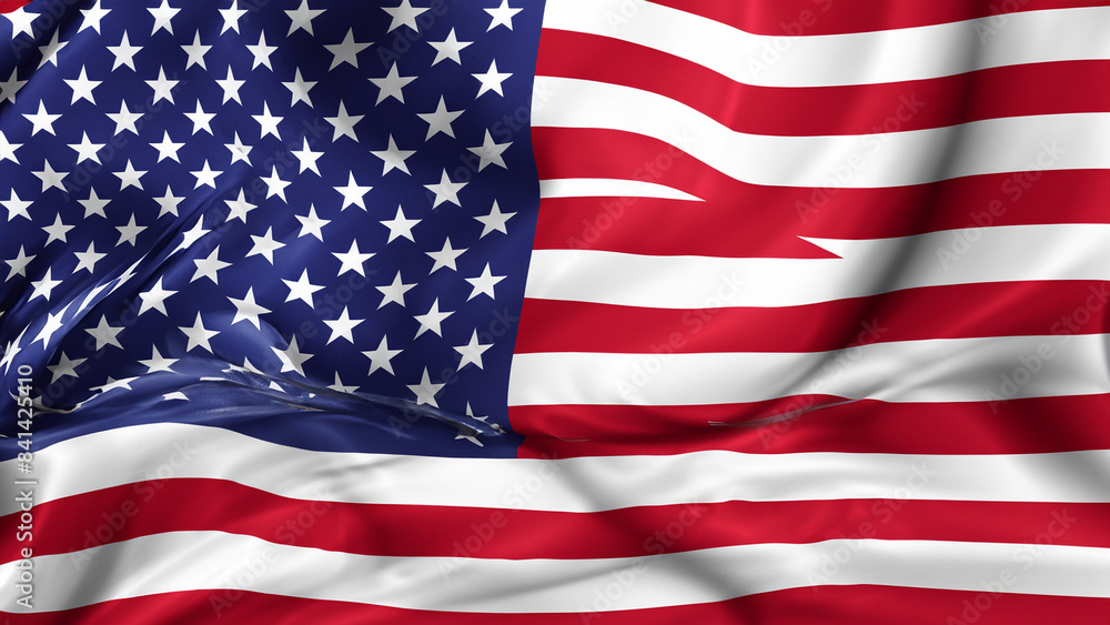 American Independence day background with american flag American Independence day background with american flag