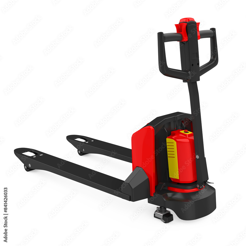 Naklejka premium Pallet Truck Isolated