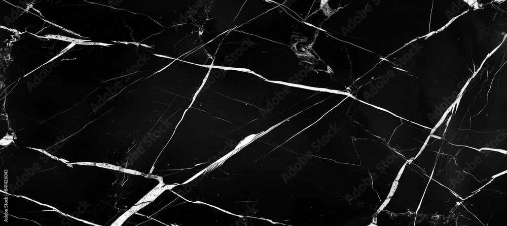 Luxurious black marble texture for tile wallpaper and artwork, ideal for stone ceramic wall art