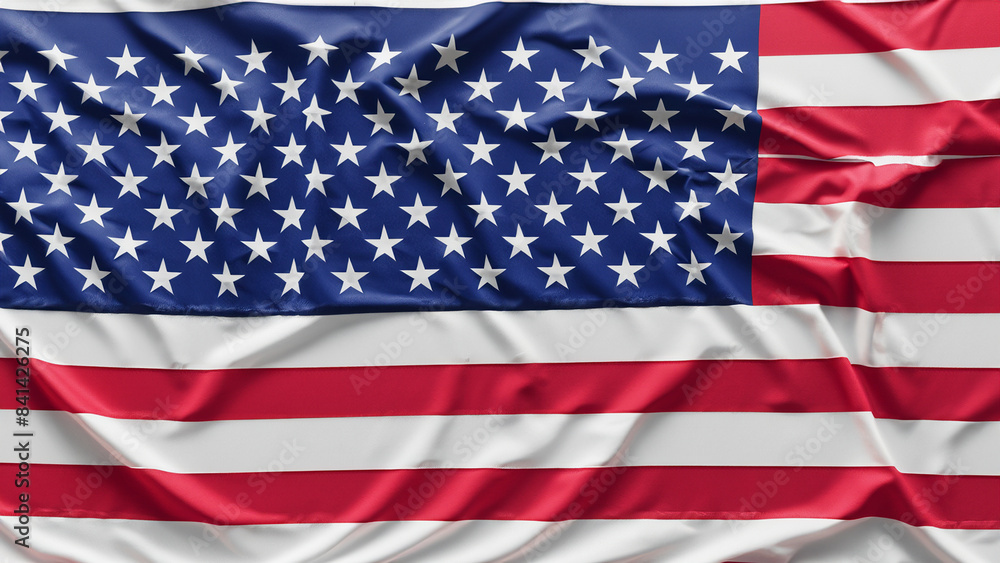 American Independence day background with american flag American Independence day background with american flag