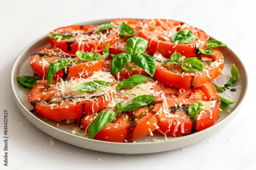 Balsamic Roasted Tomato and Parmesan Appetizer Balsamic Roasted Tomato and Parmesan Appetizer