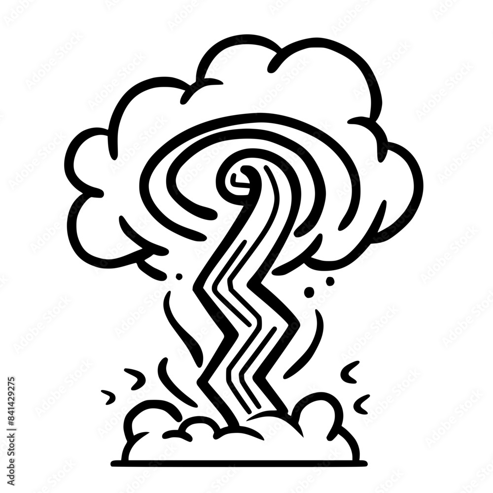 Tornado Single Icon Tornado Single Icon