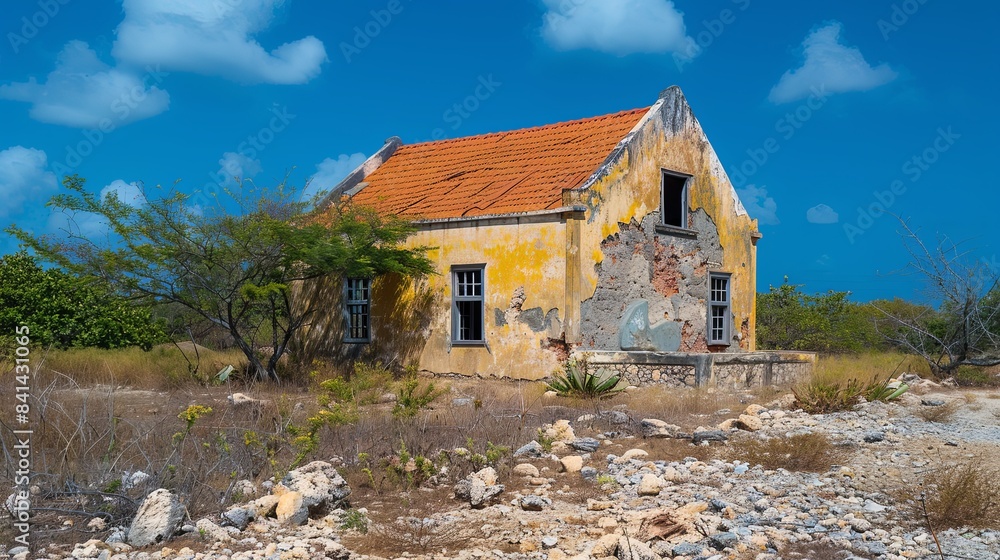 slave's house. Bonaire slave's house. Bonaire