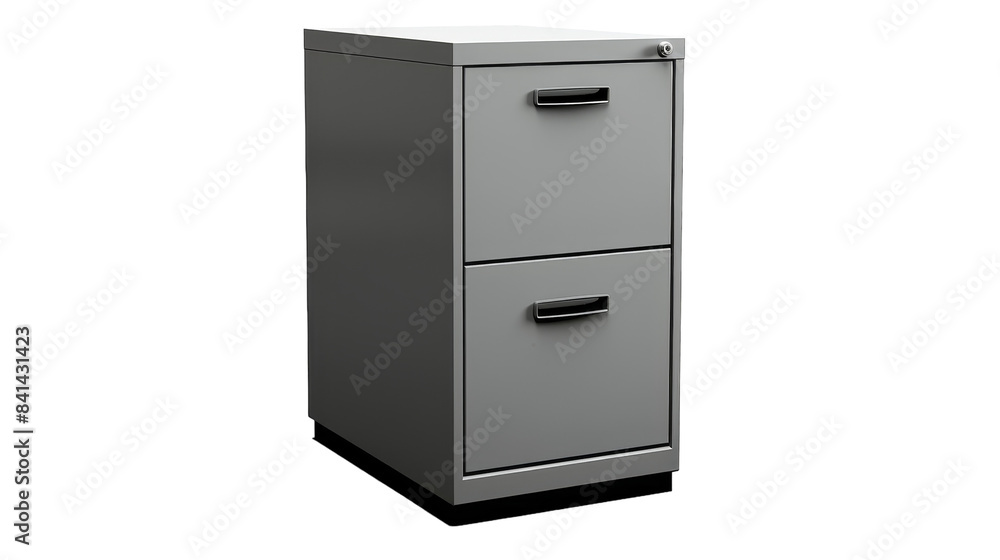 Grey Metal Two Drawer Lateral File Cabinet With Lock Grey Metal Two Drawer Lateral File Cabinet With Lock