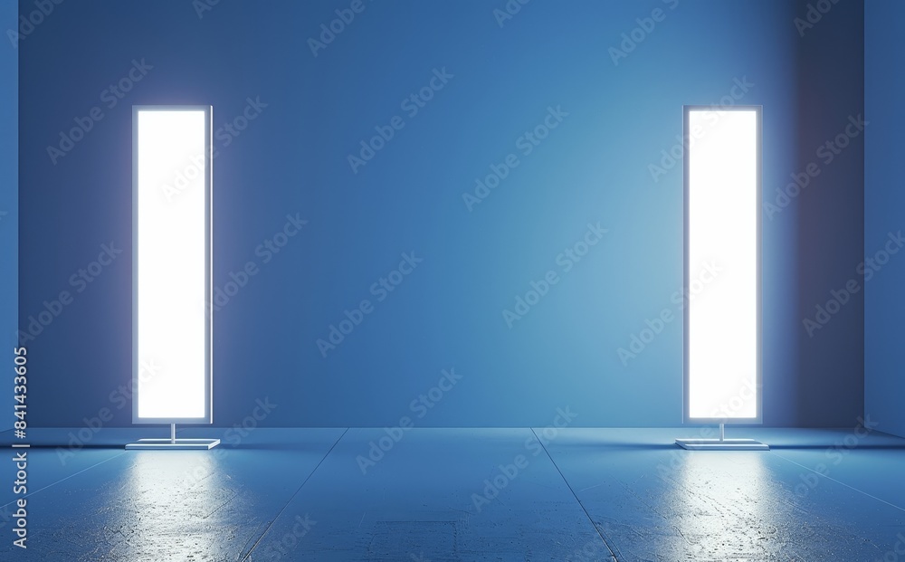 For product presentations, this beautiful futuristic podium with light neon panels is created using artificial intelligence. For product presentations, this beautiful futuristic podium with light neon panels is created using artificial intelligence.