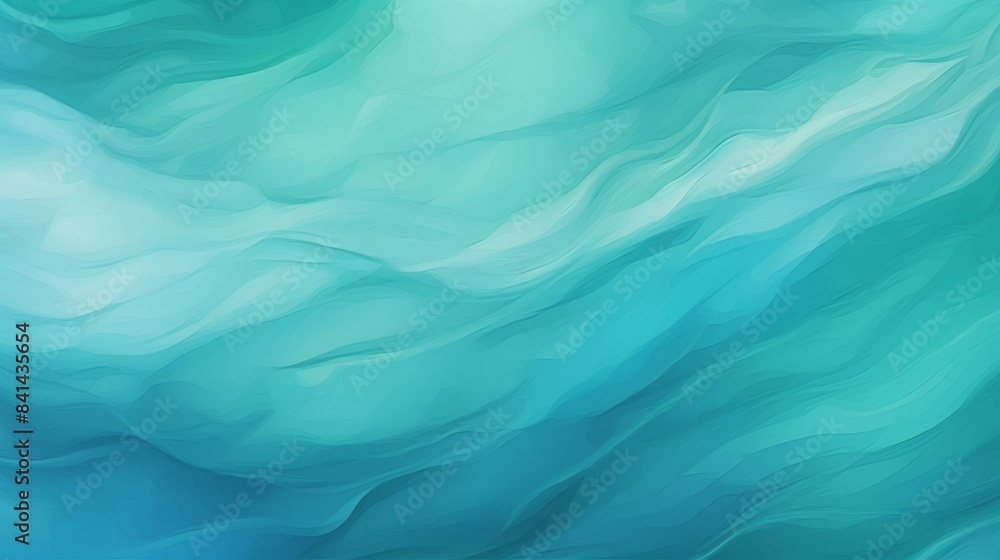 Unique abstract art with teal blue green gradient paint background and liquid fluid grunge texture. Unique abstract art with teal blue green gradient paint background and liquid fluid grunge texture.