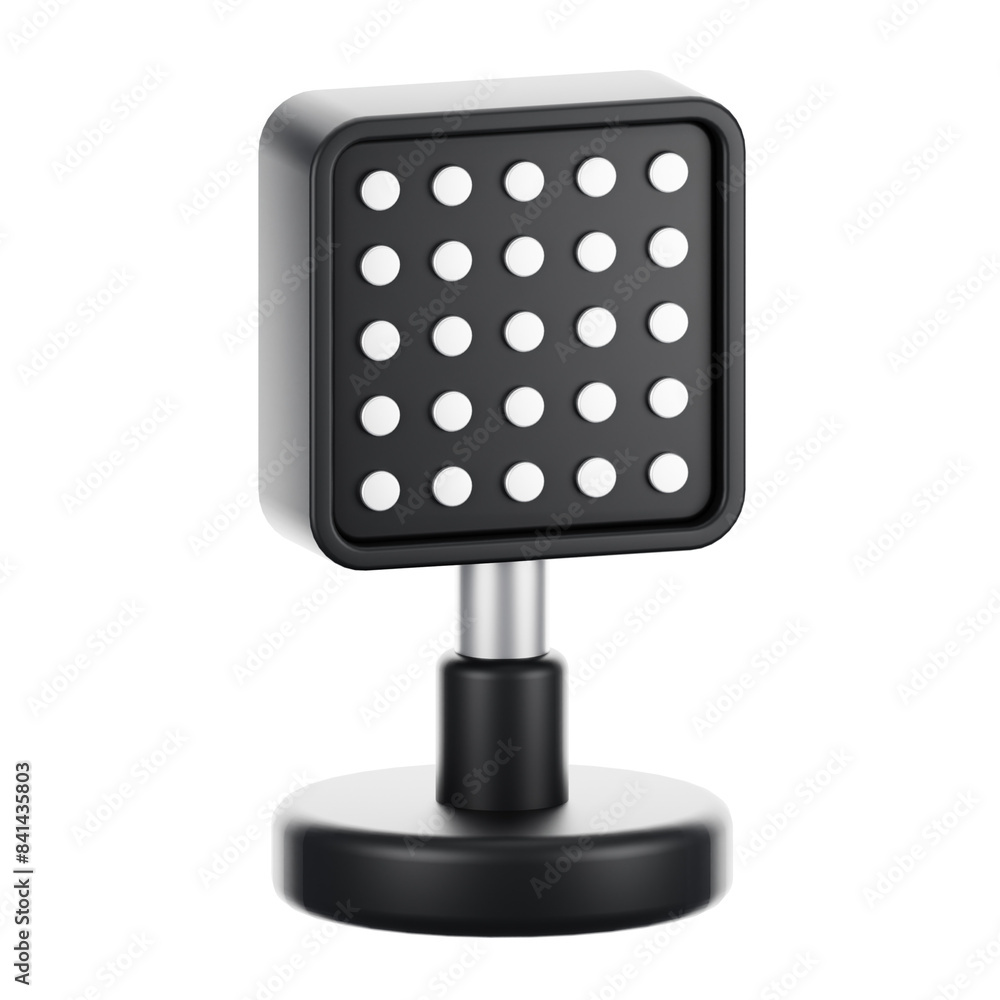 3d rendering led light icon. Gadget and technology concept 3d rendering led light icon. Gadget and technology concept