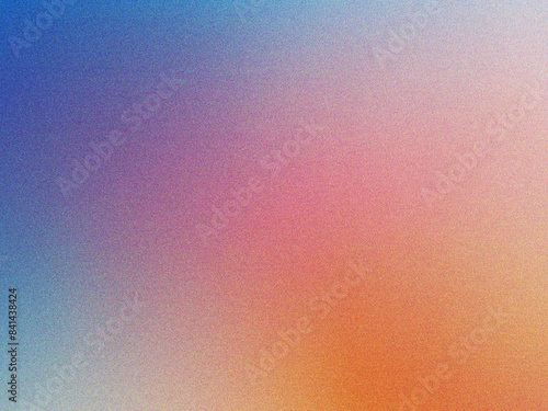 pink, orange, blue, abstract background color gradient shines Grainy noise, intense light glow, template space pattern on clear cutout background