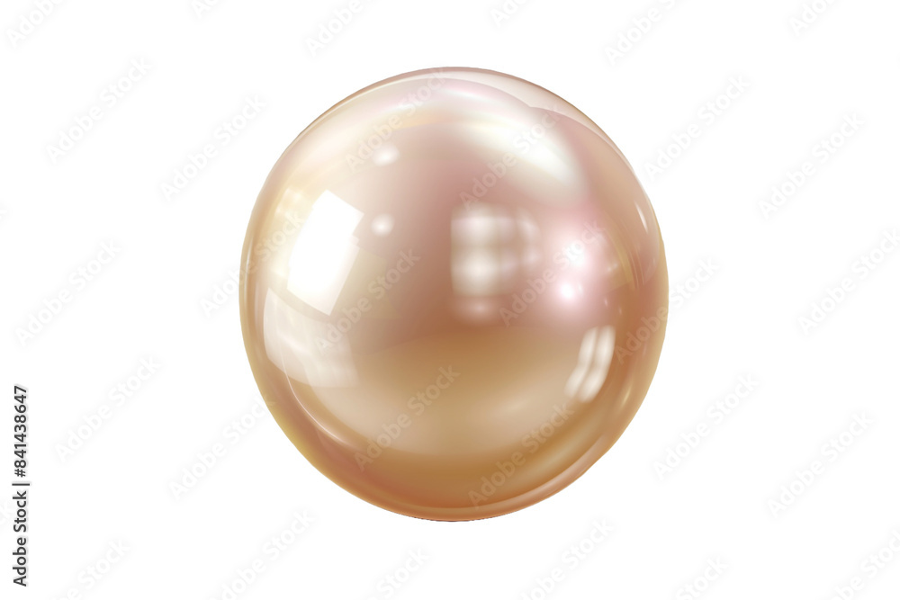 Obraz premium pearl isolated on transparent background