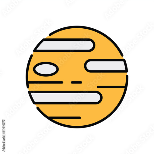 Neptune  vector icon