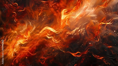 **Abstract fire elements with high energy Image #2 @BAN ME?