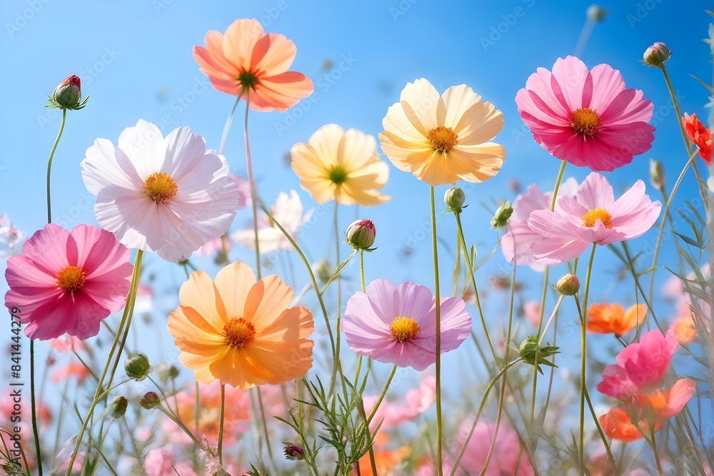 Fototapeta premium Colorful Spring flowers