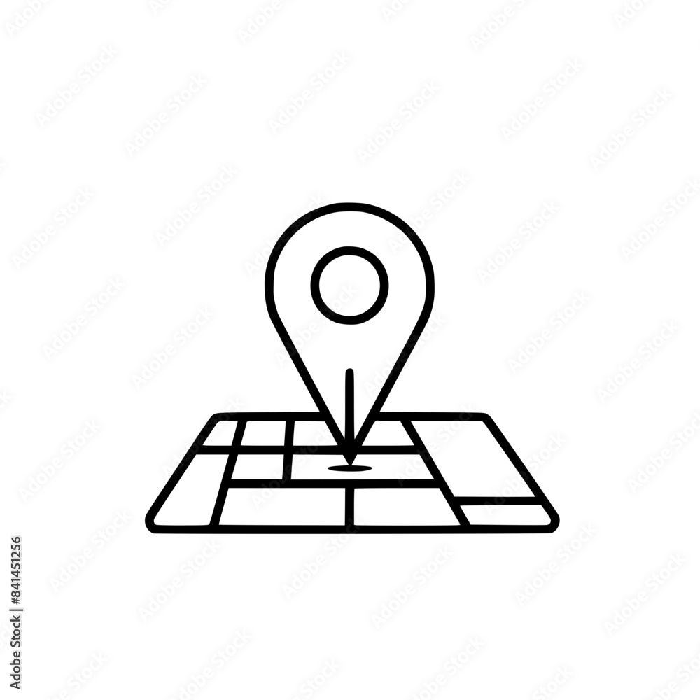 Map icon, direction icon, location icon, pin icon, pointer icon, travel icon, mark icon, marker icon, navigation icon, destination icon, cartography icon, positioning icon, travel destinations icon, a