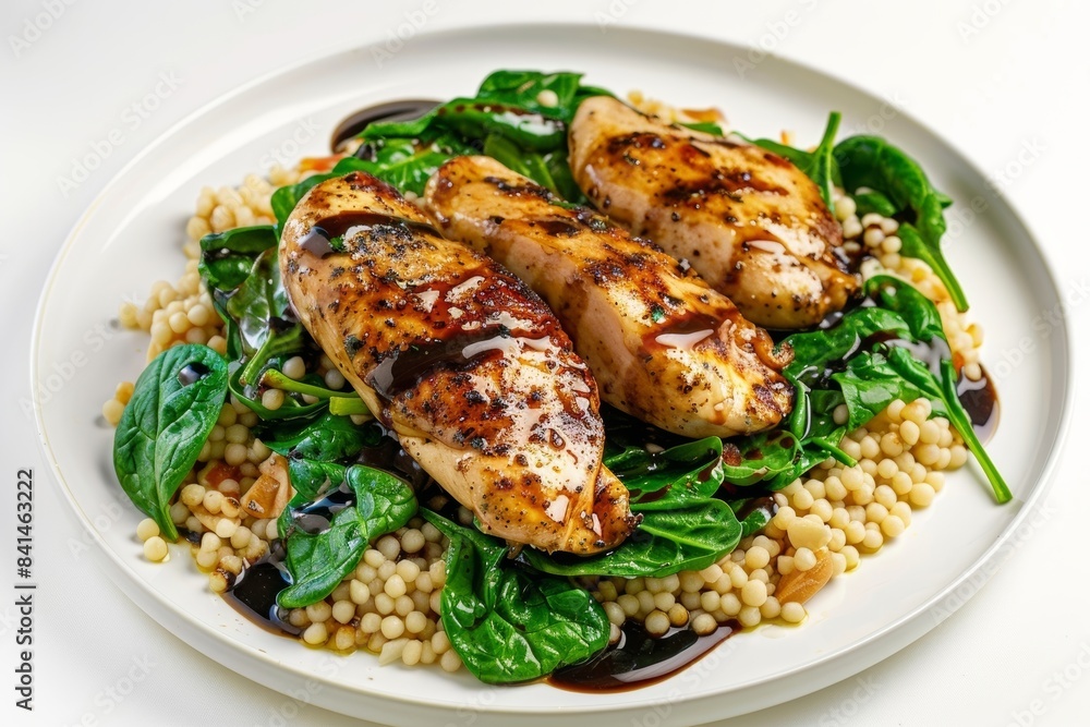 Balsamic Chicken and Spinach with Flavorful Aromas Balsamic Chicken and Spinach with Flavorful Aromas