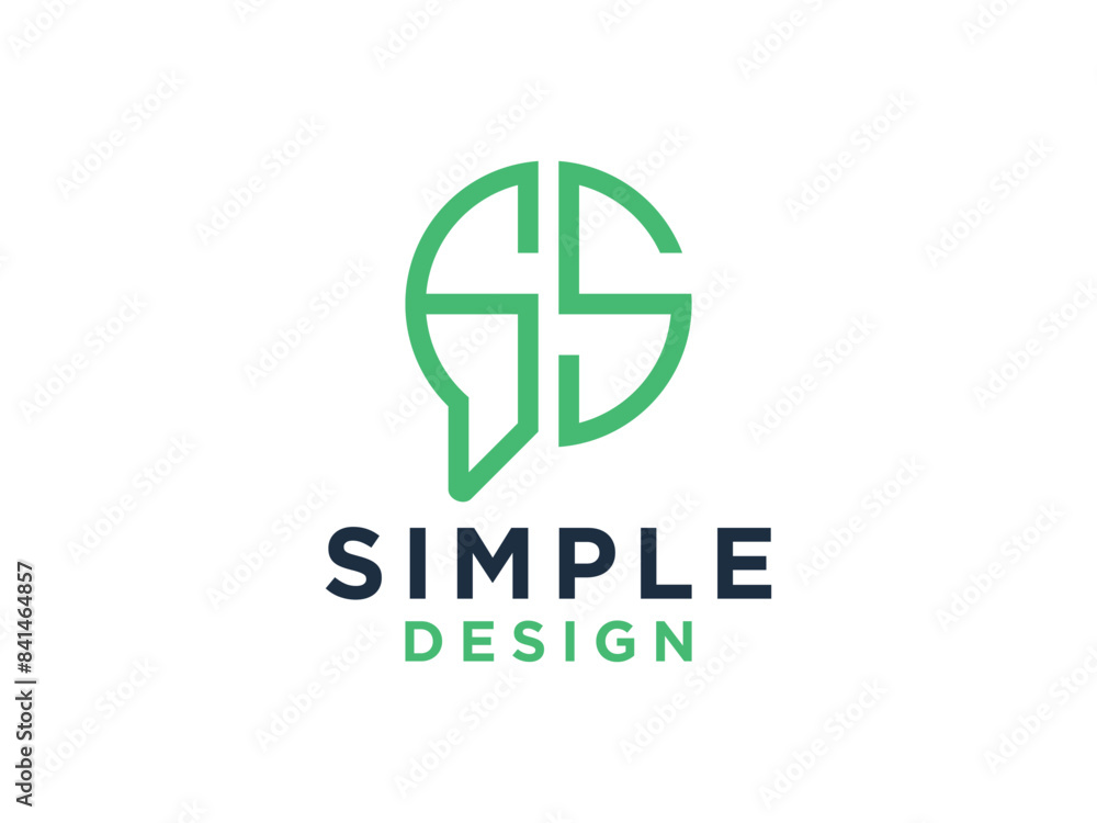 Letter S logo design template. Letter S logo design template.