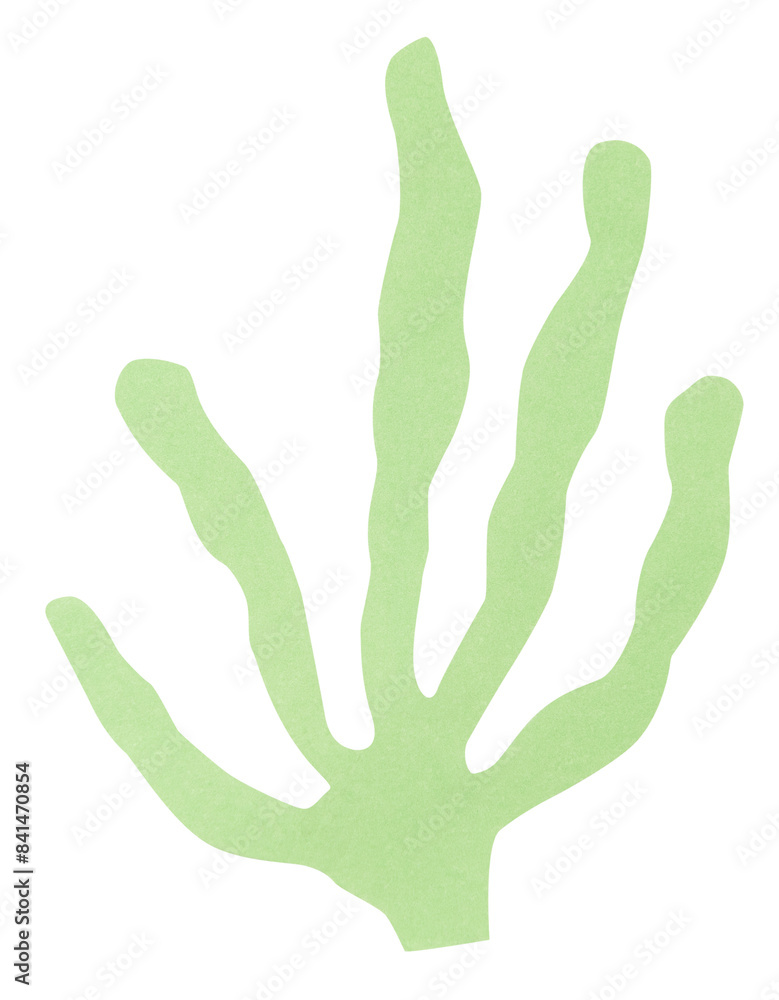 Paper craft png design element with DIY coral reef Paper craft png design element with DIY coral reef