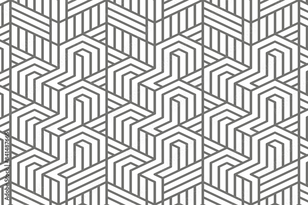 Gray interlacement stylish pattern design element Gray interlacement stylish pattern design element