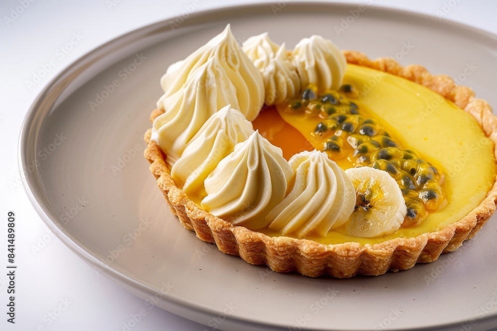 Stunning Banana Tart with Meyer's Rum Infused Bananas Stunning Banana Tart with Meyer's Rum Infused Bananas