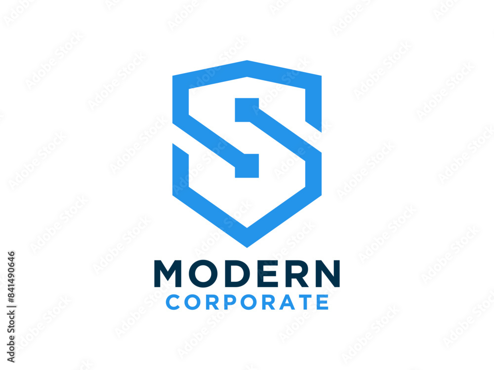 Letter S logo design template. Letter S logo design template.