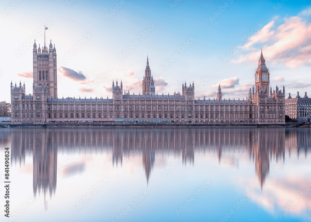 The Palace of Westminster in London City, United Kingdom The Palace of Westminster in London City, United Kingdom