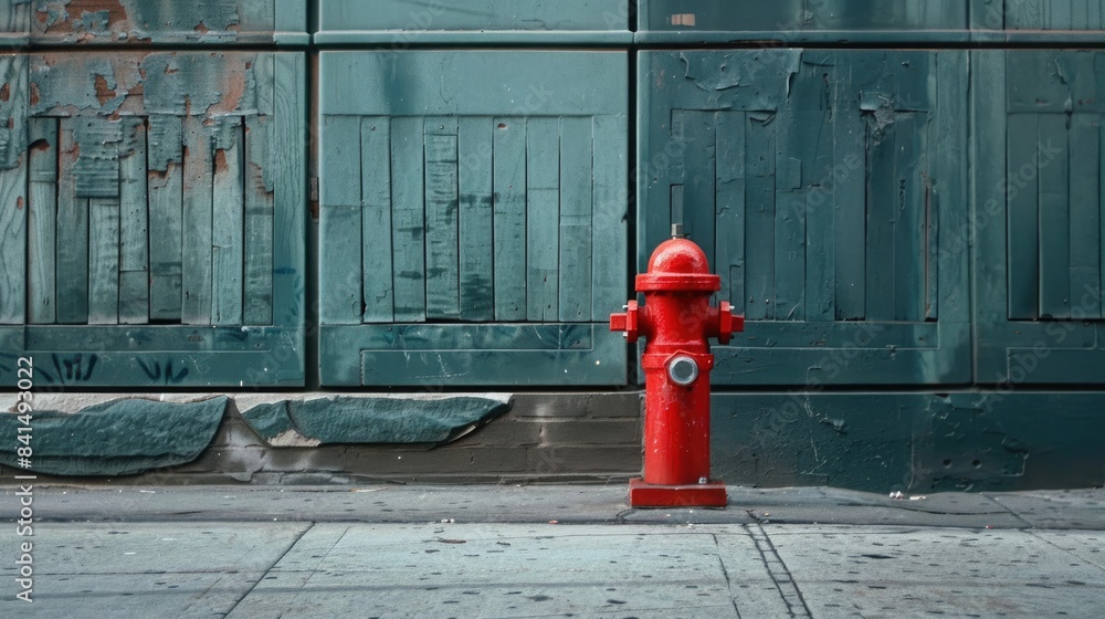 Standing Guard: A City Sidewalk's Red Fire Hydrant Sentinel
Standing Guard: A City Sidewalk's Red Fire Hydrant Sentinel