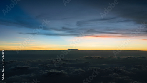 Photography Beautiful Early Morning Clouds Shot Travelling To Char Dham Yatra Trekking Sceni