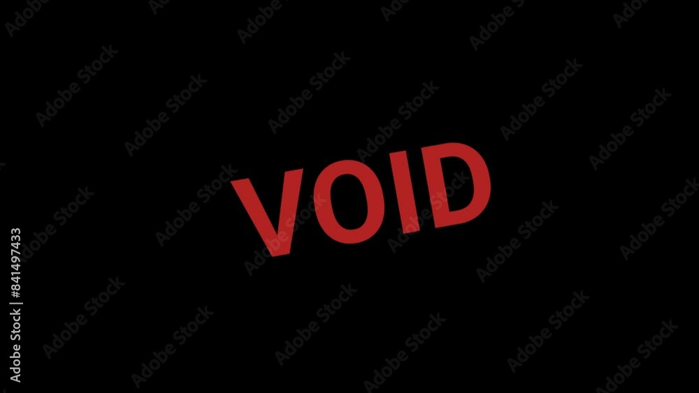Void Stamp Effect Text Animation Void Stamp Effect Text Animation