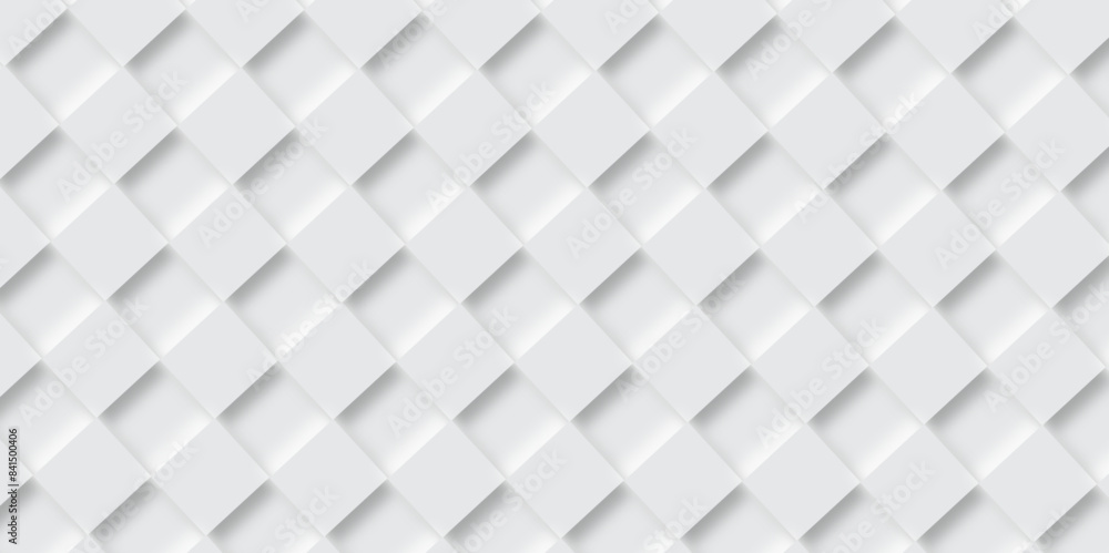 Abstract white square shape geometric line background. abstract seamless modern white and gray color technology concept geometric square vector background neomorphism style poster, banner design. Abstract white square shape geometric line background. abstract seamless modern white and gray color technology concept geometric square vector background neomorphism style poster, banner design.