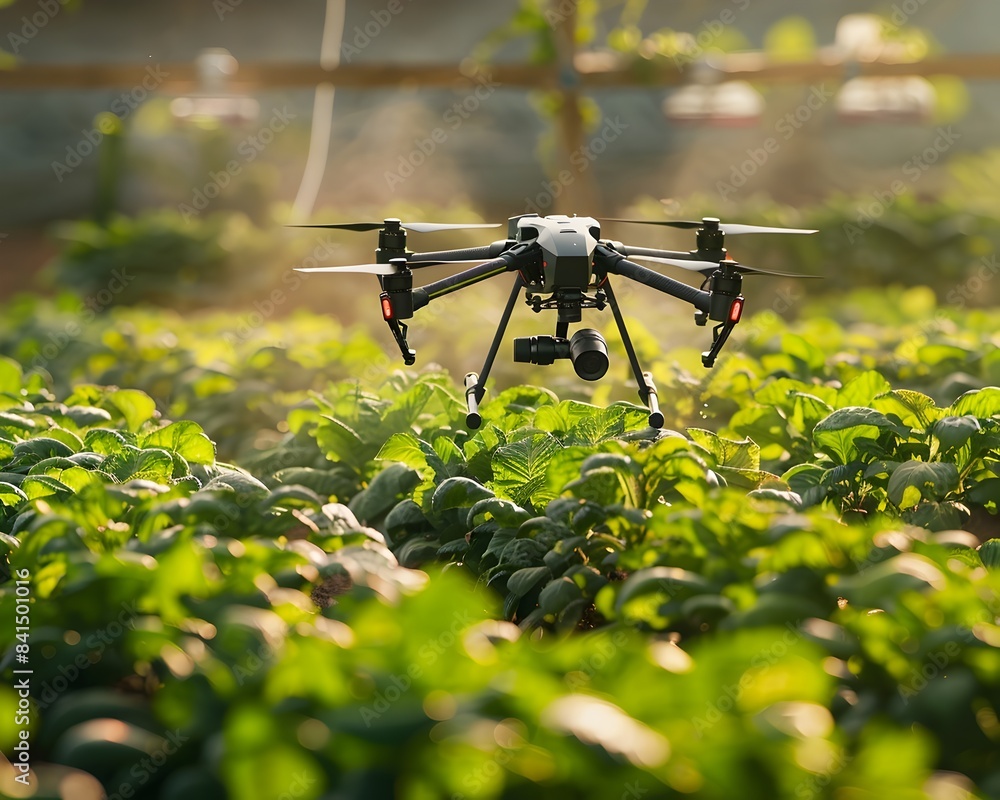 Automated Drone Monitoring for Smart Agriculture with Irrigation Systems Automated Drone Monitoring for Smart Agriculture with Irrigation Systems