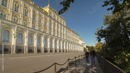 Moscow, Grand Kremlin Palace timelapse hyperlapse