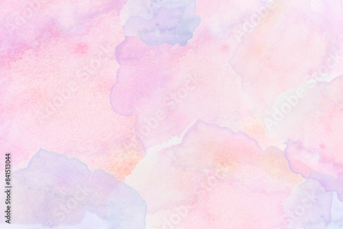 水彩で描いたピンク模様の背景素材（ストーン風）