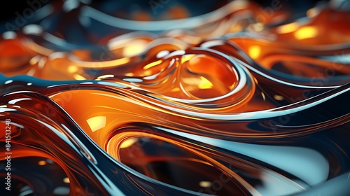 **Abstract liquid glass effect,Image #3 @BAN ME?