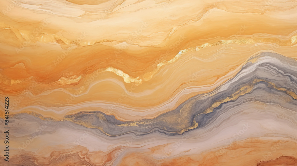 Abstract Colorful Swirl Background with Earth Tones and Gold Accents Abstract Colorful Swirl Background with Earth Tones and Gold Accents