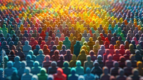 Diversity, equity, inclusion and belonging concept. DEIB. DEI