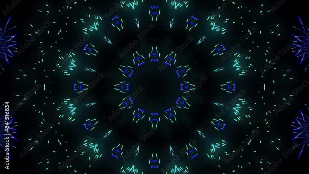 fire work mandala mandala kaleidoscope video background fire work mandala mandala kaleidoscope video background