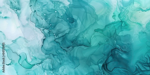 liquid blue acrylic paint texture photo