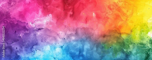 Abstract colorful watercolor background.