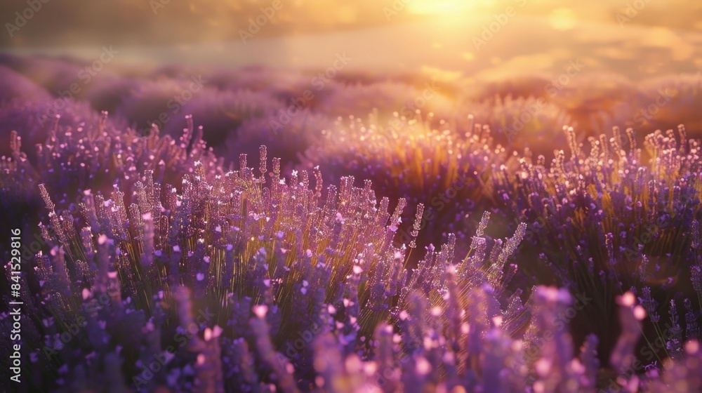 Purple flowers blooming in a sunny field, great for nature or spring-themed images Purple flowers blooming in a sunny field, great for nature or spring-themed images