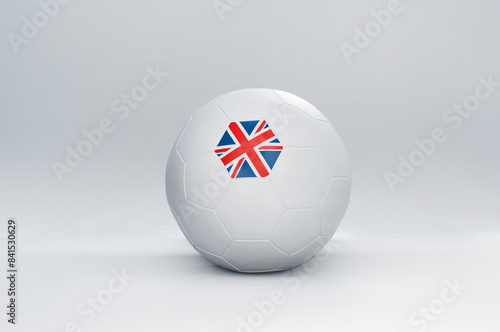 3D Illustration of Football with United Kingdom Flag Free Download 3D Illustration of Football with United Kingdom Flag - GFXLoad