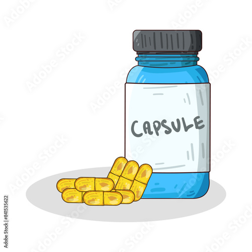 Capsule illustration