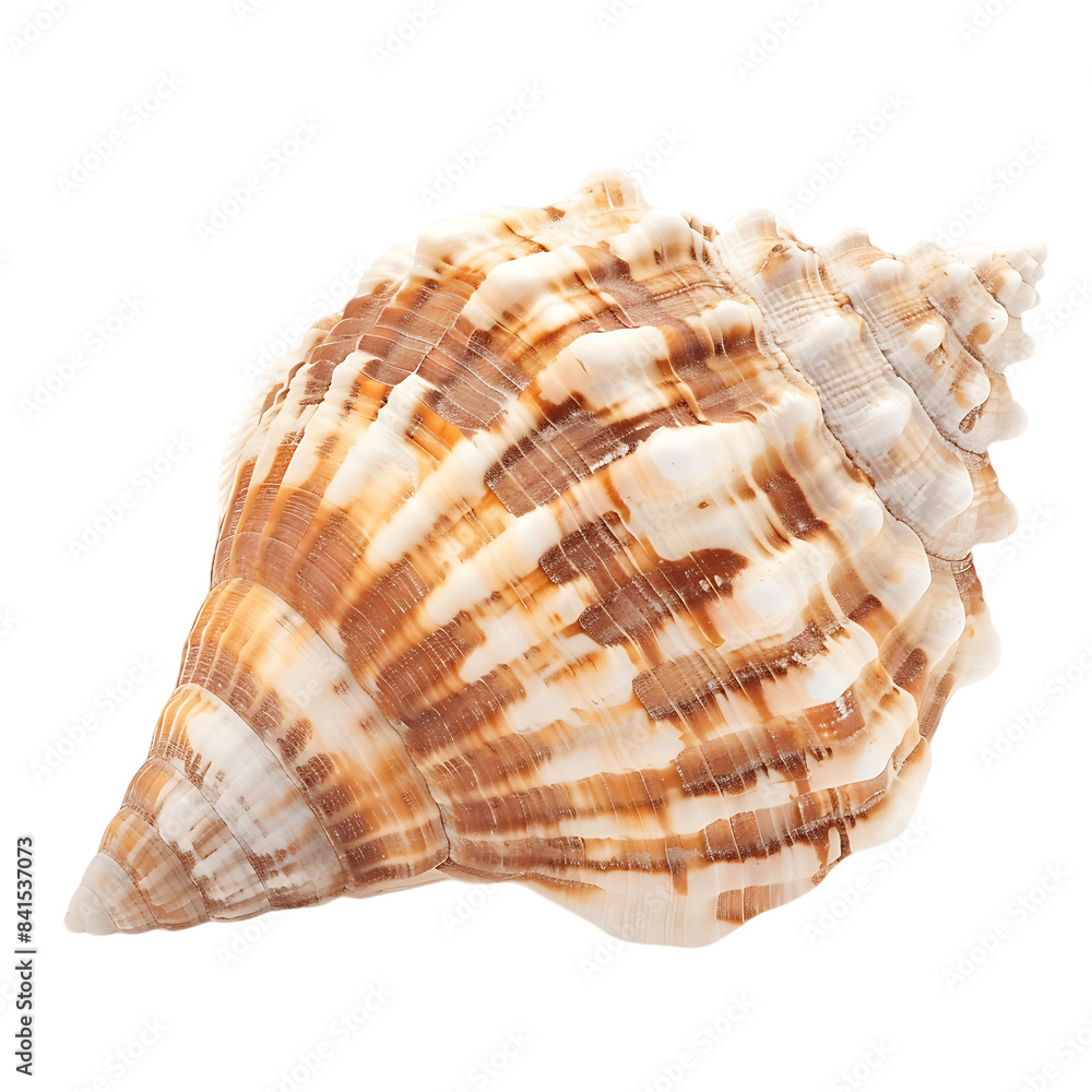 Obraz premium Seashell Wonder Isolated on Transparent Backdrop
