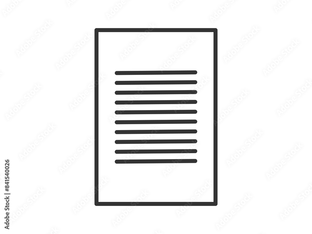 Illustration a vector icon depicting documents, suitable for web and mobile applications, isolated for use in graphic and design. Illustration a vector icon depicting documents, suitable for web and mobile applications, isolated for use in graphic and design.