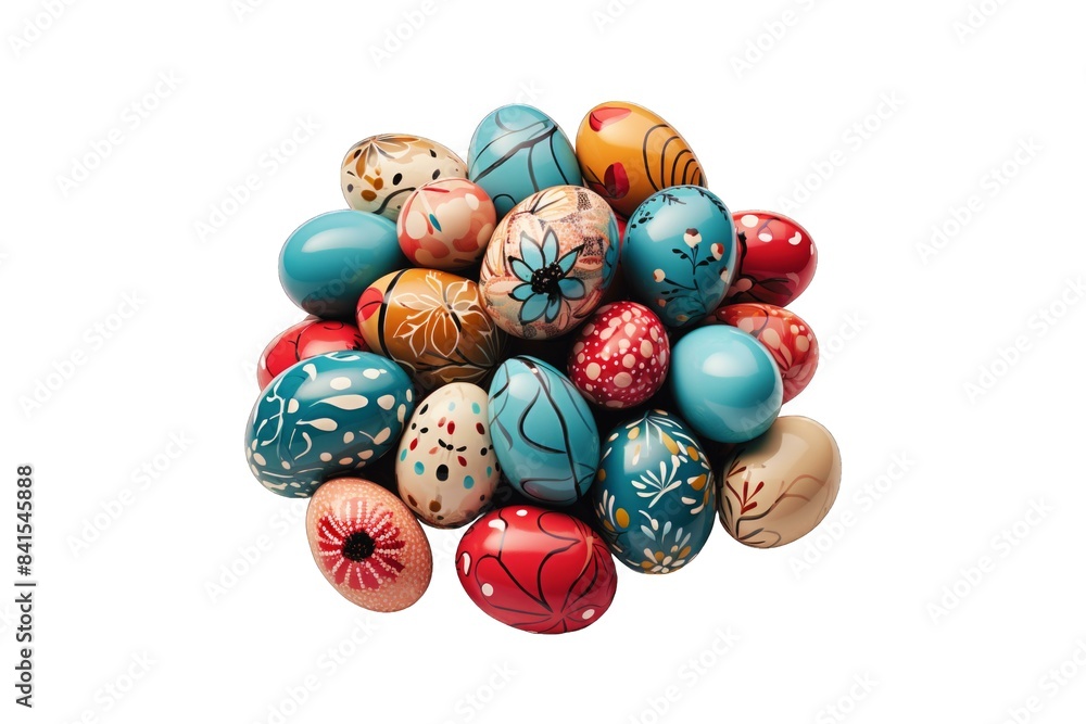 Fototapeta premium I Love Easter Eggs (JPG 300Dpi 10800x7200)