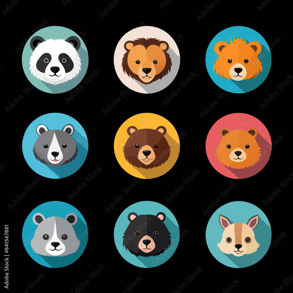 a bunch of animals that are in a circle a bunch of animals that are in a circle