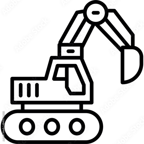 Excavator Icon