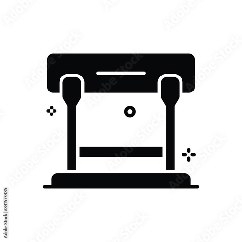 Hurdle vector icon