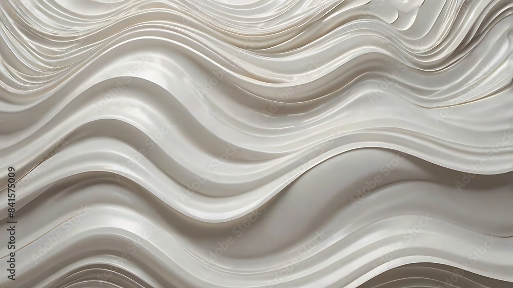 White classy waves of swirl backdrop White classy waves of swirl backdrop